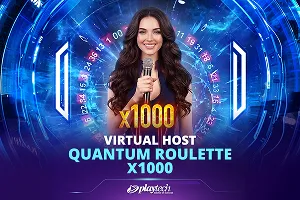 Virtual Host Quantum Roulette x1000 - HASEAGAMING